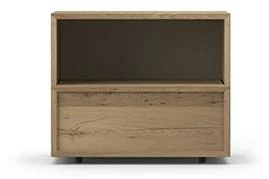 Callesella Arredamenti Прямоугольная прикроватная тумбочка из дуба с ящиками Cocò