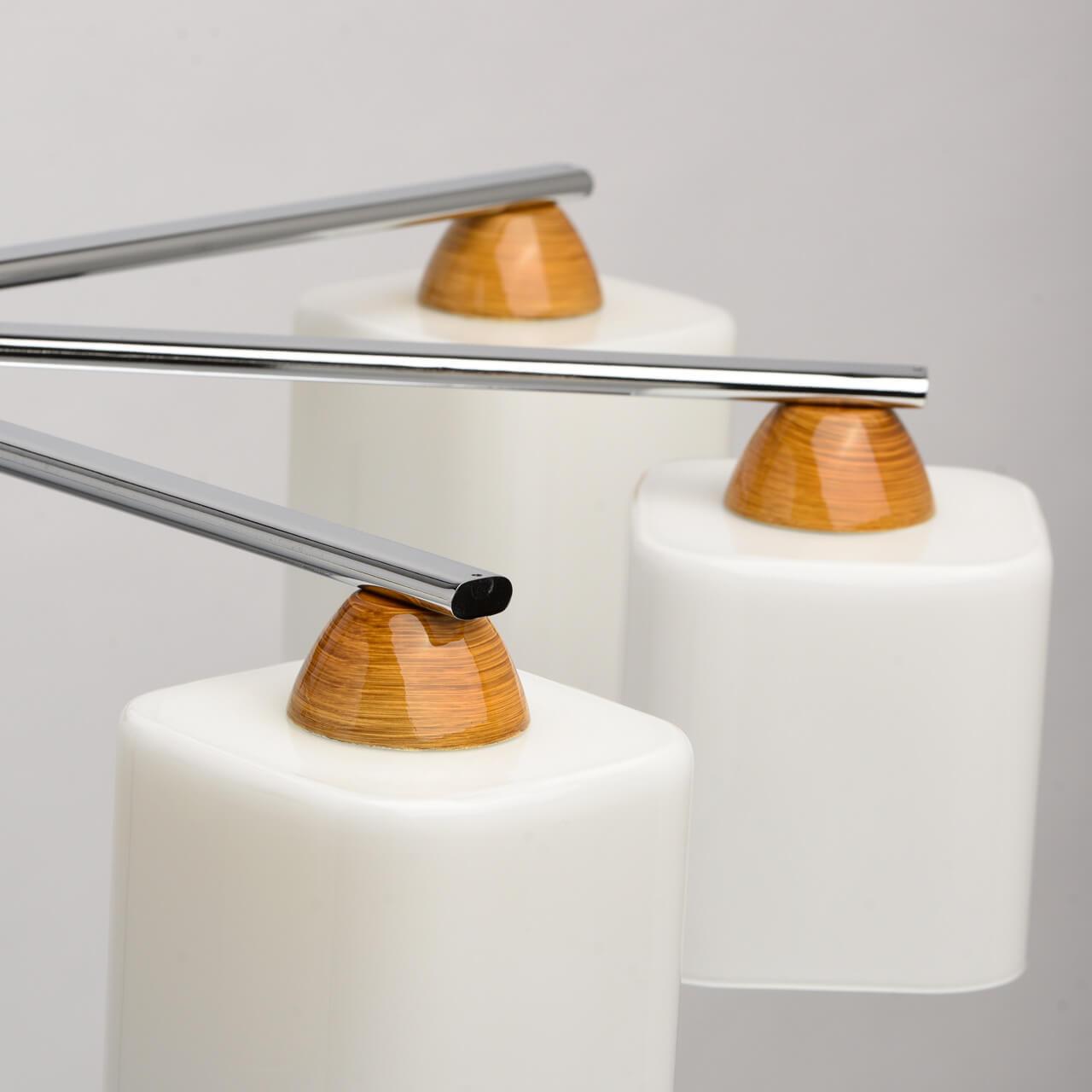 Потолочная люстра De Markt Николь 364014508 DE MARKT ДИЗАЙНЕРСКИЕ, НИКОЛЬ 220150 Белый  - Вид №3