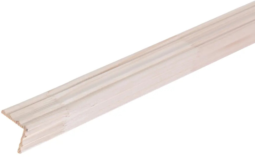 АРЕЛАН | Фигурный деревянный уголок с закруглённой кромкой 30×30×2200 мм 81960918