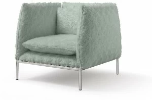 Quinti Sedute Кресло из ткани с подлокотниками Box