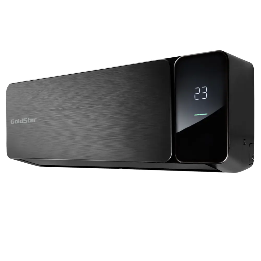Сплит-система GoldStar GSAC-09HN1 9K BTU охлаждение/обогрев цвет черный STLM-2069399 - Вид №1
