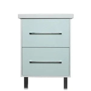 Тумба под раковину подвесная/напольная «Экко» 60 см, цвет мятный