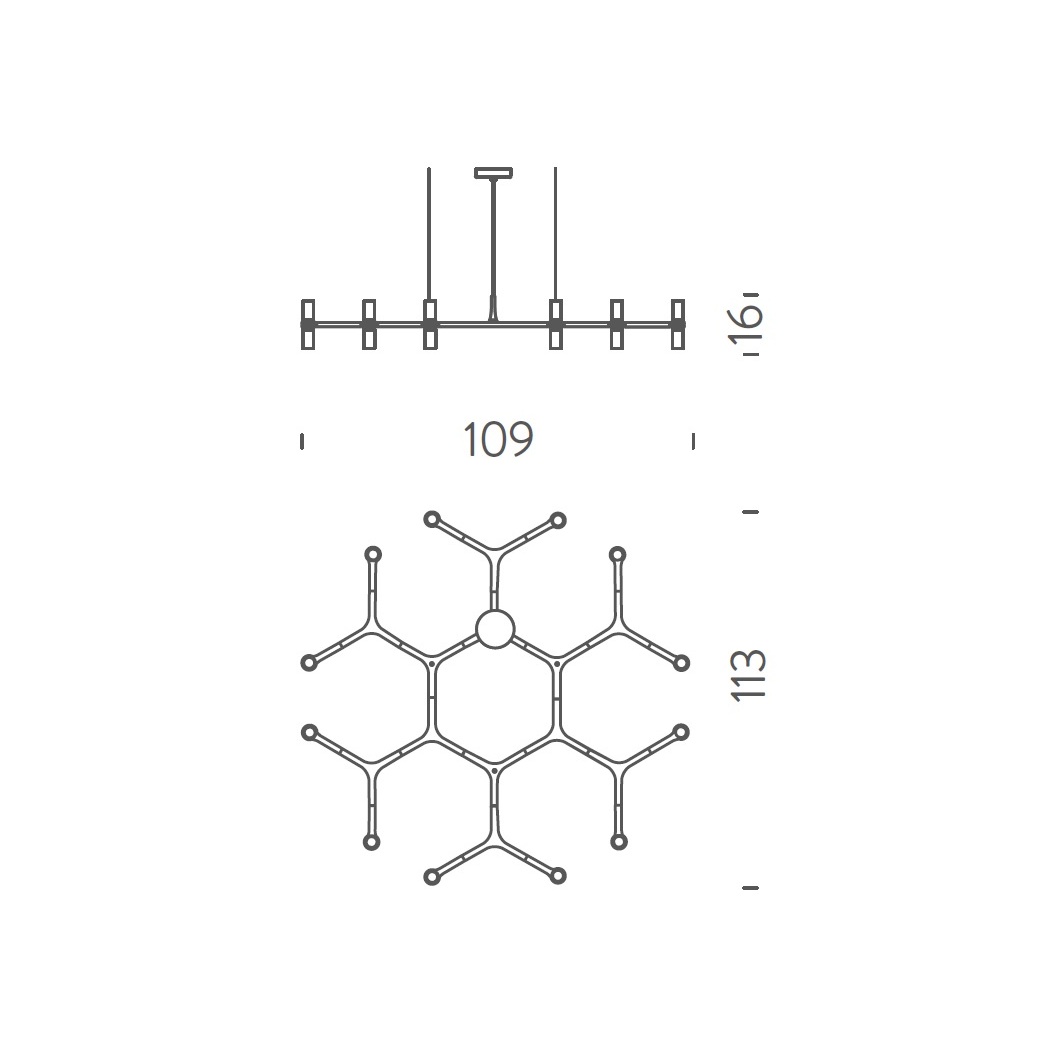 Светильник / CROWN PLANA MINOR NEMO sun-id-377618 - Вид №2