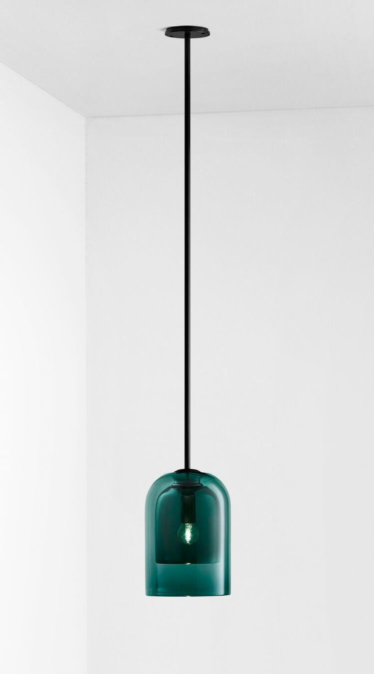 Подвесной светильник из стали и стекла Articolo Studios Lumi ARCH-00092123 - Вид №1