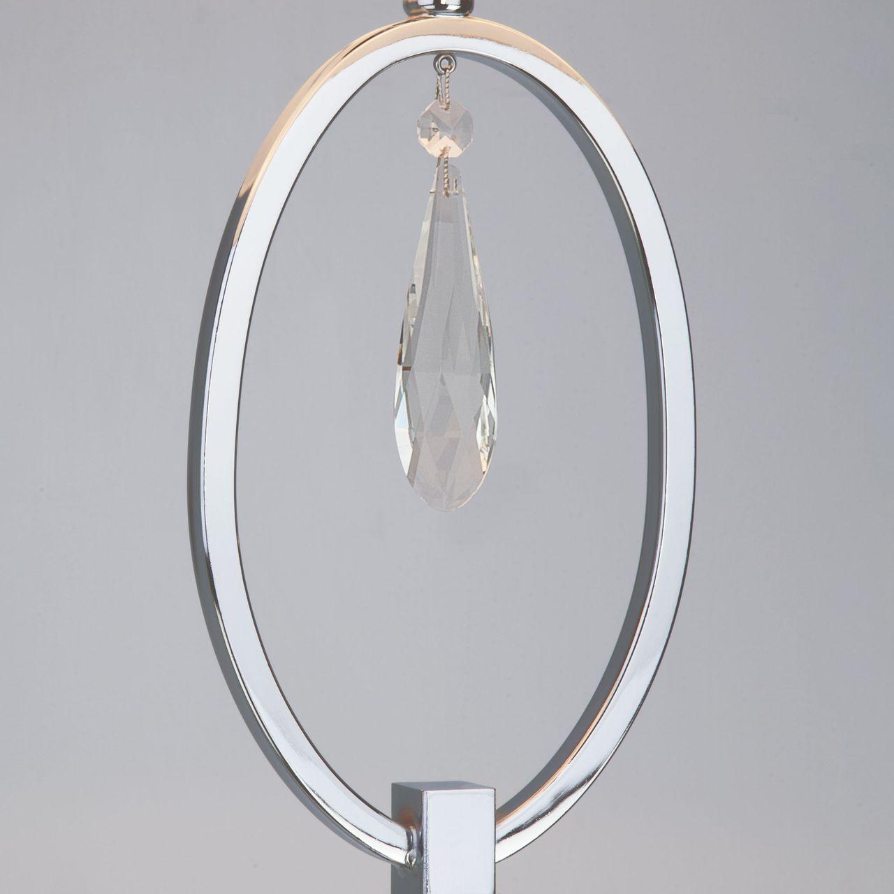 Торшер Eurosvet Madera 01056/1 хром/прозрачный хрусталь Strotskis EUROSVET ЭЛИТНЫЕ 222926 Белый;хром  - Вид №2