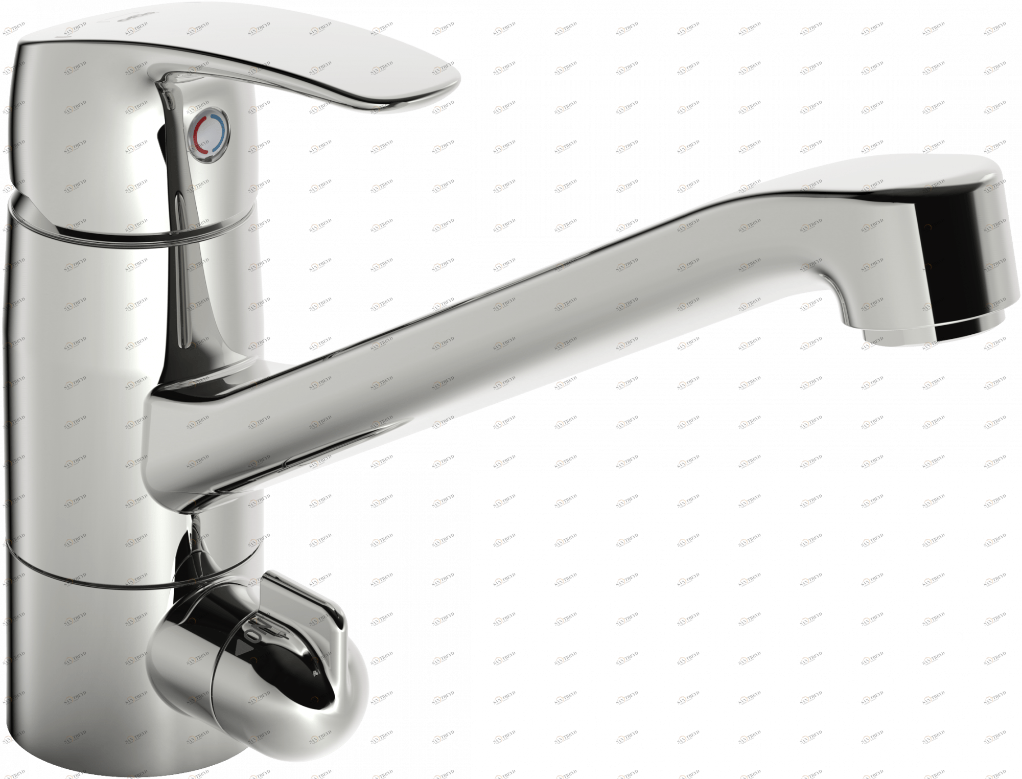 Oras 1035FS Смеситель для кухни с клапаном 1035FS Safira Хром 