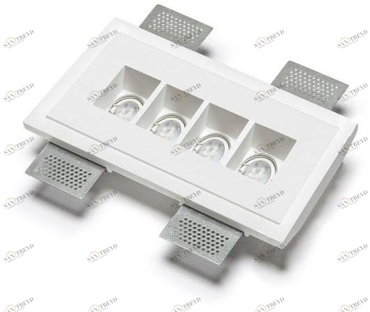 9010 novantadieci Встраиваемый светодиодный потолочный светильник из cristaly®  4196d 