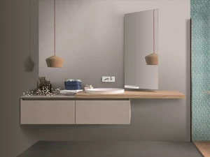 Birex Тумба под умывальник, лакированная 45