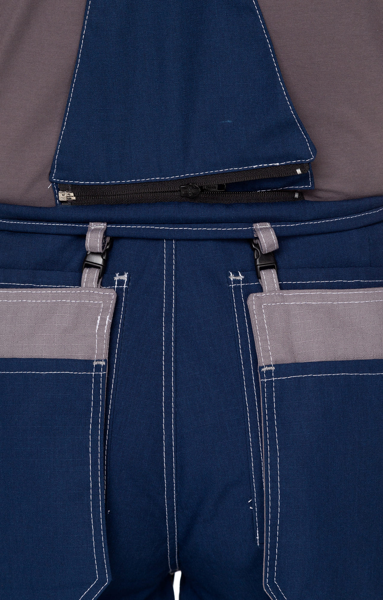 68840 Костюм "Прогресс" темно-синий с серым  Летняя спецодежда  размер 60-62/182-188  - Вид №19