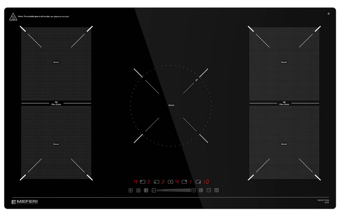 9168777 Индукционная варочная поверхность Meferi MIH905BK ULTRA STDN-0065747 - Вид №1