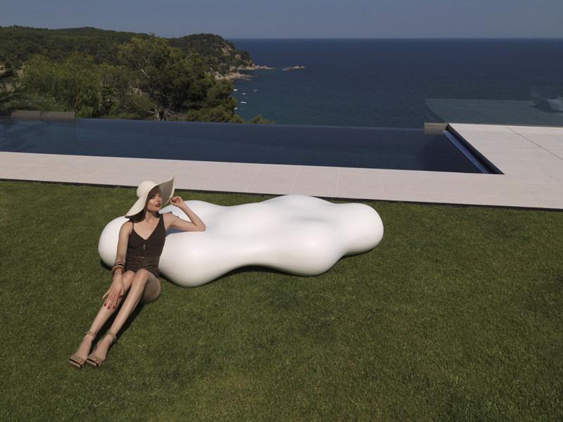 VONDOM Садовая скамейка Lava sun-id-1464236 - Вид №1