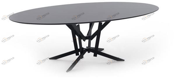 Opinion Ciatti Стол из закаленного стекла sun-id-1468665