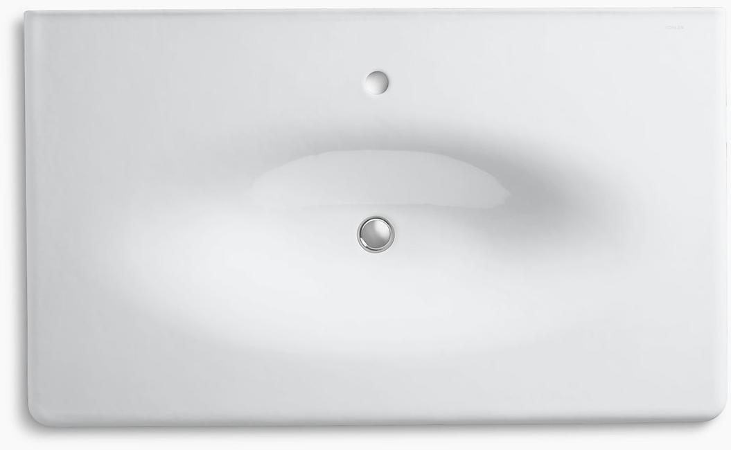 K-3051-1-95 Накладная раковина на столешницу  прямоугольная Kohler  - Вид №2