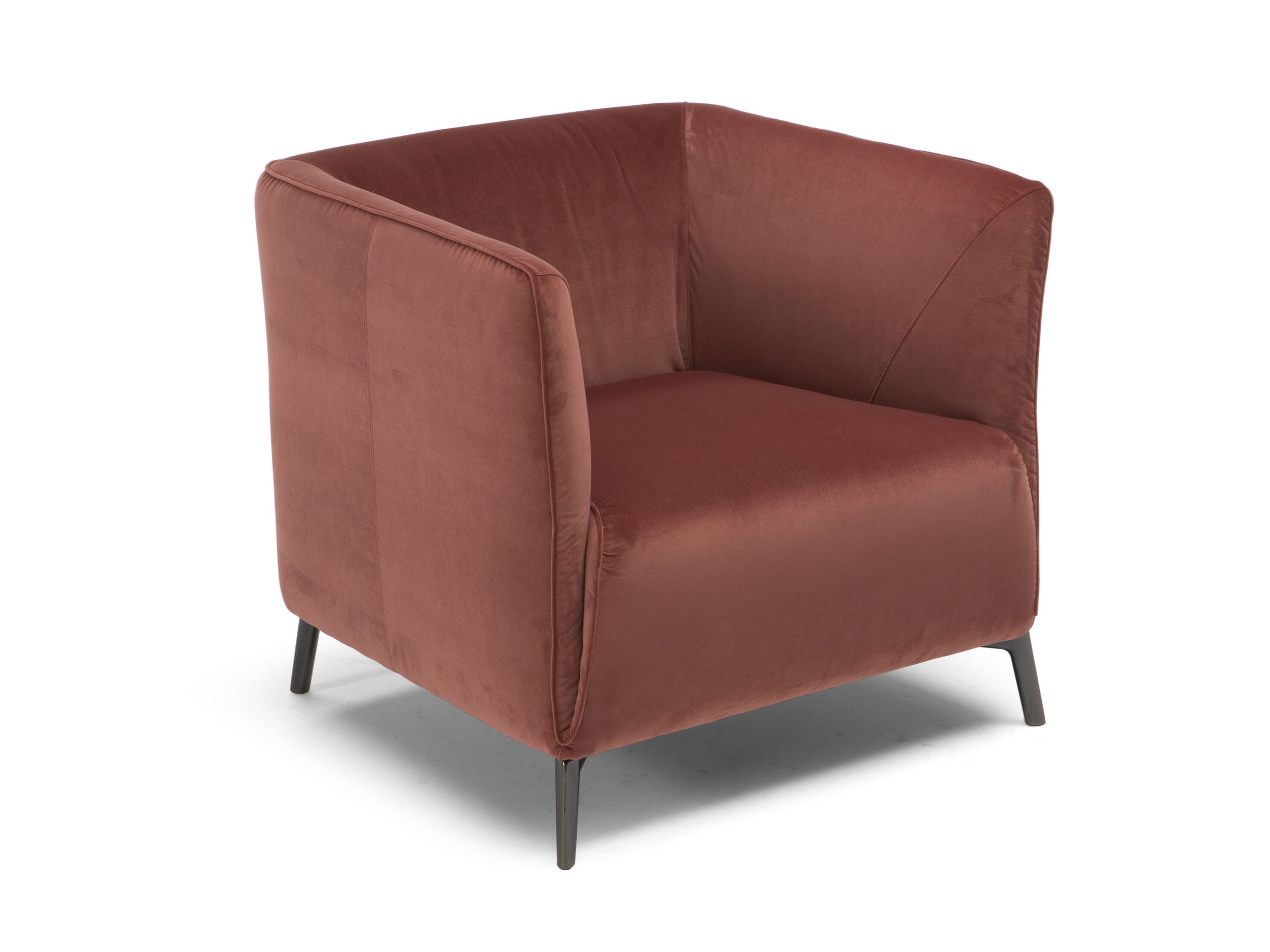 Тканевое кресло с подлокотниками Natuzzi Italia DODI ARCH-00103500 - Вид №1