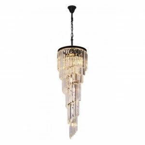 Каскадная люстра Divinare 3011/01 SP-11 DIVINARE ДИЗАЙНЕРСКИЕ 187834 Черный
