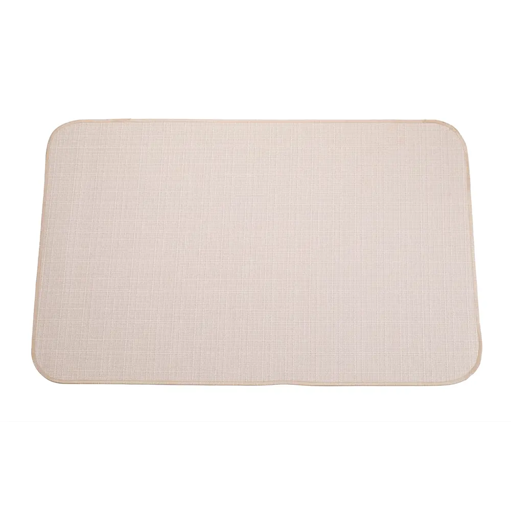 Коврик для ванной SWENSA Canva - уют и безопасность в сером исполнении 89379345 STLM-1530169