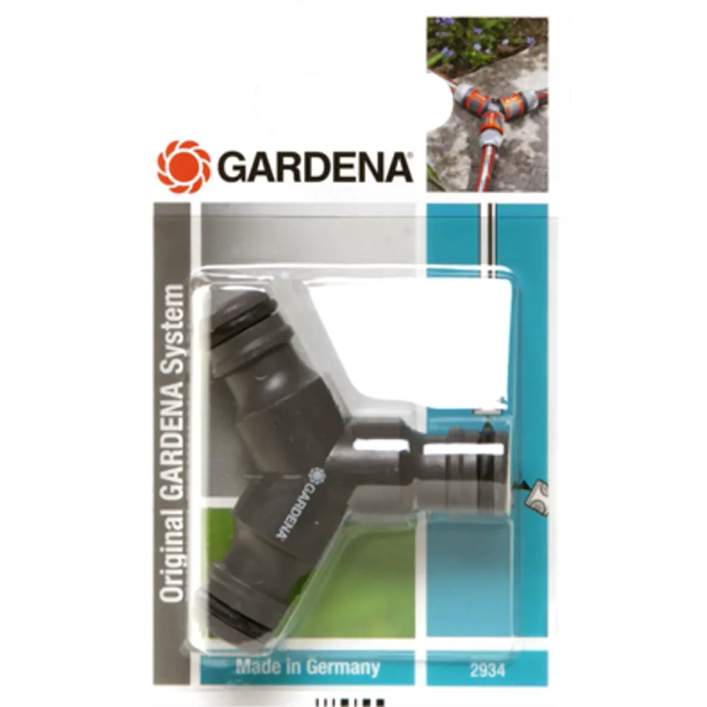 Тройник для быстросъёмного соединения Gardena 82149938 STLM-2167295  - Вид №2