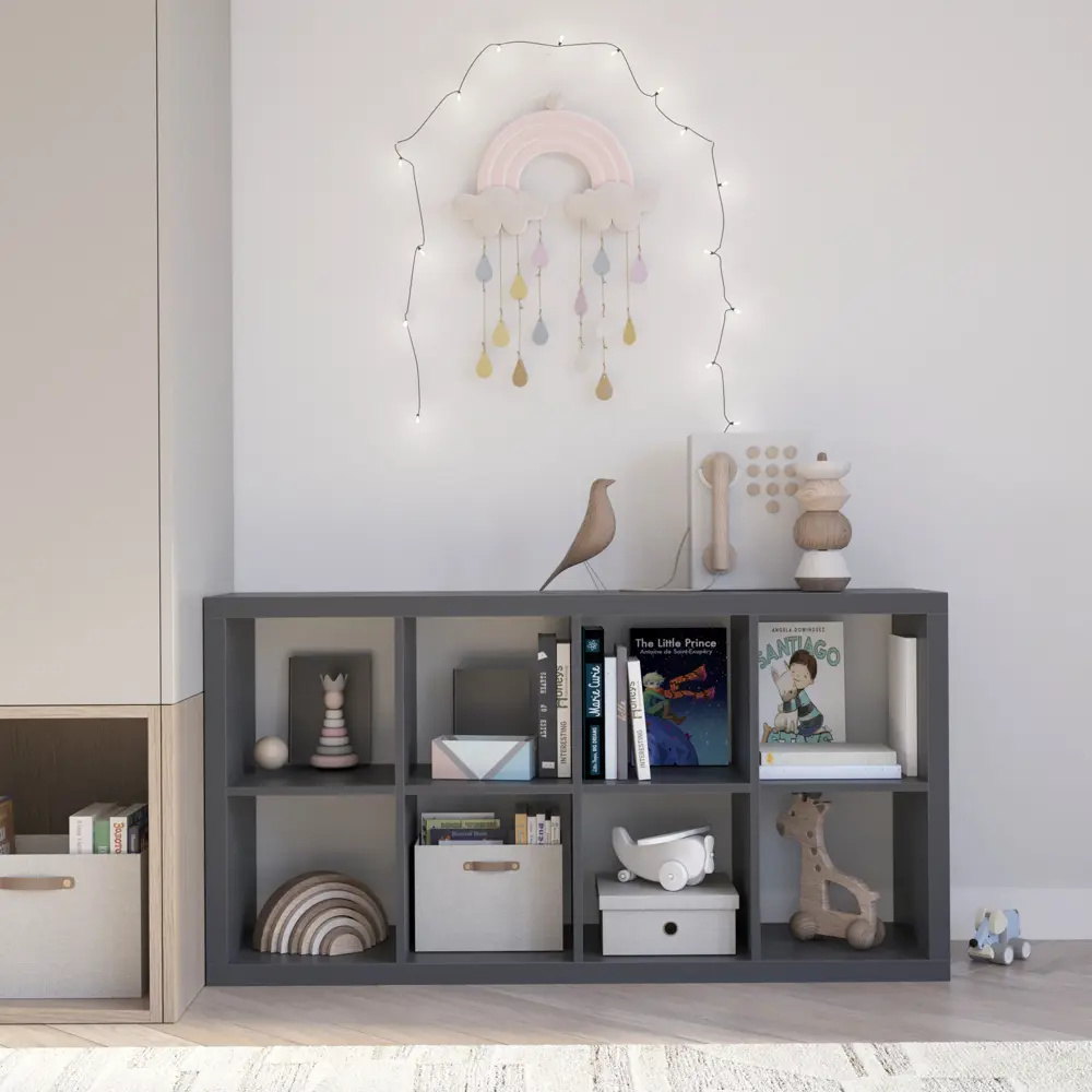 Стеллаж Konsensa Руан - 8 секций для системного хранения 89410092 STLM-1573591 - Вид №4