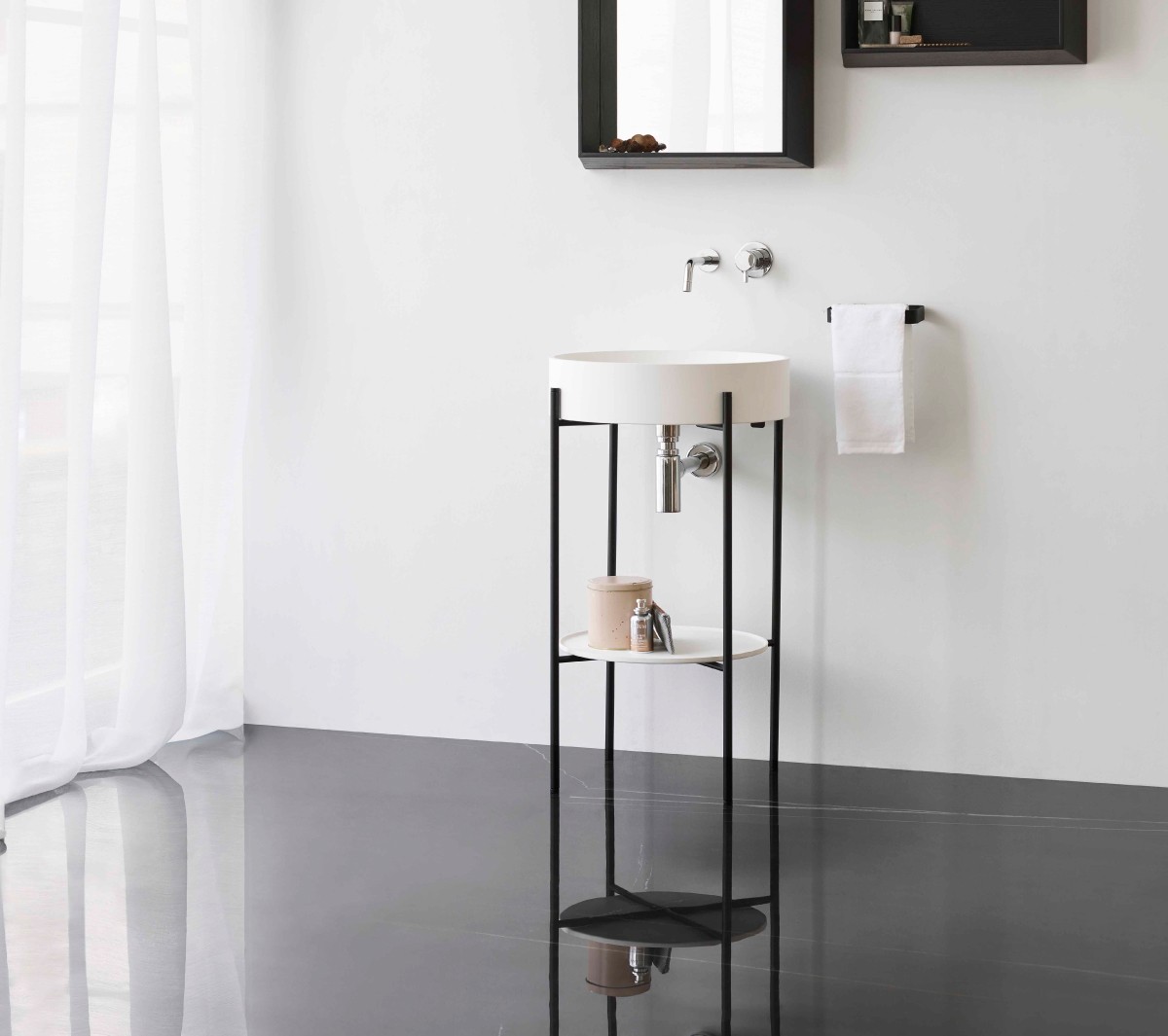 com_EXLAVSTANDTOND Напольная раковина стоящая прямоугольная Ex.T Stand - Вид №3