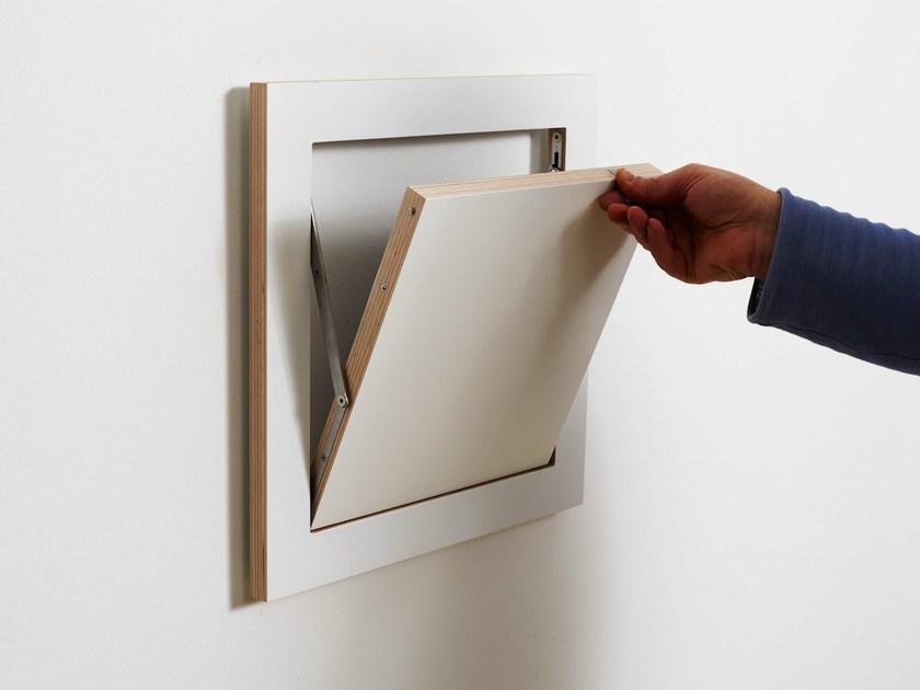 AMBIVALENZ Складная фанерная полка Fläpps shelf 40×40-1 Fl020002 - Вид №2