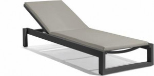 Шезлонг лава f10 текстиль черный Manutti Fuse