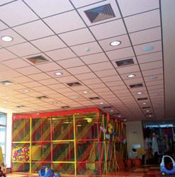 Knauf AMF Звукопоглощающие потолочные панели из минерального волокна Thermatex