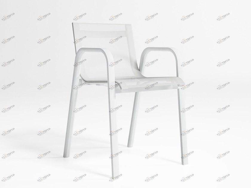 GANDIABLASCO Штабелируемый садовый стул из batyline® с подлокотниками Stack sun-id-1510686