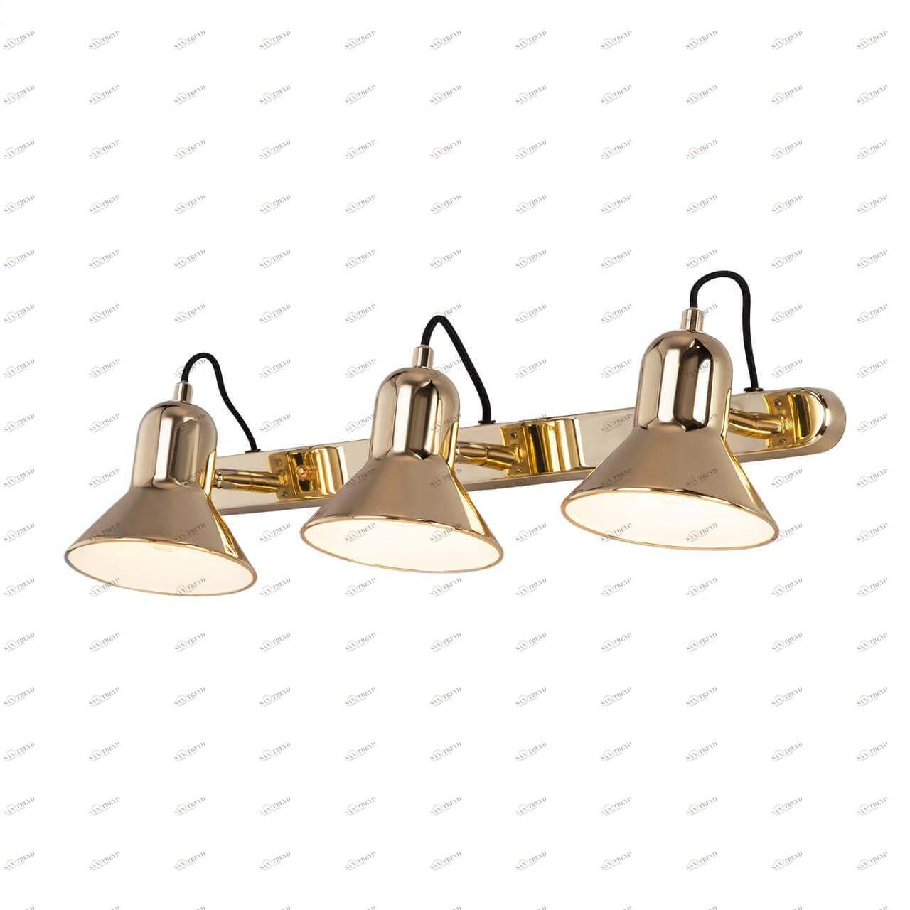 Светильник настенный золотистый Eurosvet 20082/3 EUROSVET CANOTIER 00-3891455 Золото 