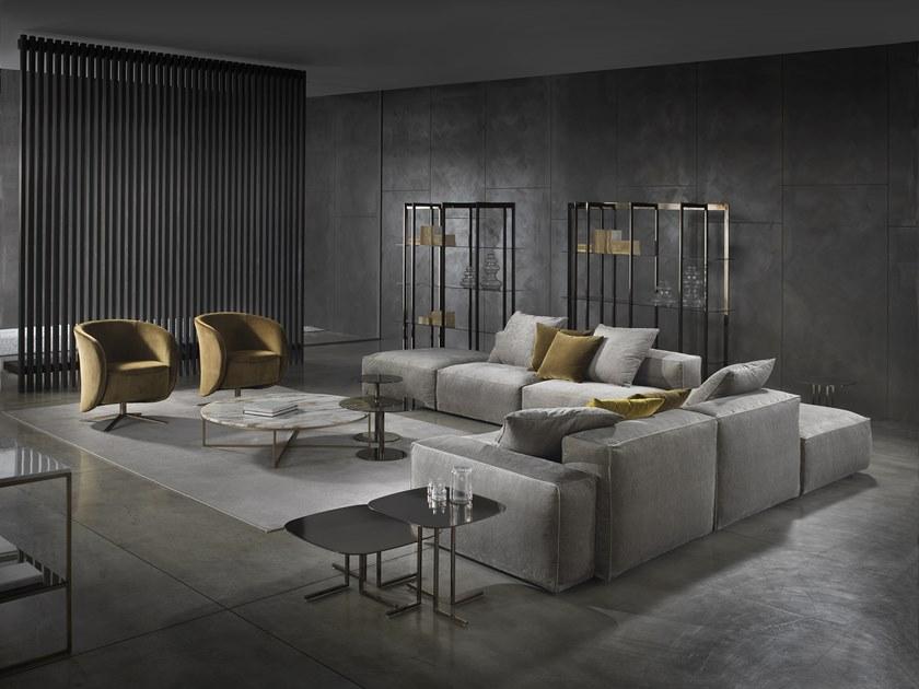 Marelli Модульный угловой диван из ткани с шезлонгом sun-id-1360314 - Вид №6