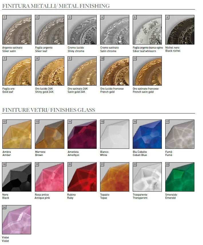 Люстра с кристаллами Swarovski® Euroluce Lampadari Axis System ARCH-00022367 - Вид №3