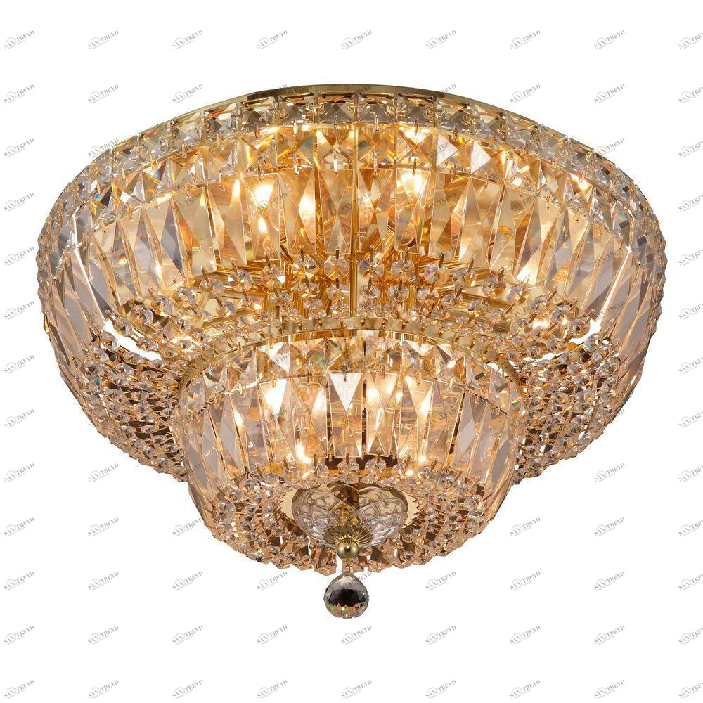 Потолочный светильник Toplight Loraine TL1164-3D3 TOPLIGHT ДИЗАЙНЕРСКИЕ, LORAINE 202099 Золото;прозрачный 