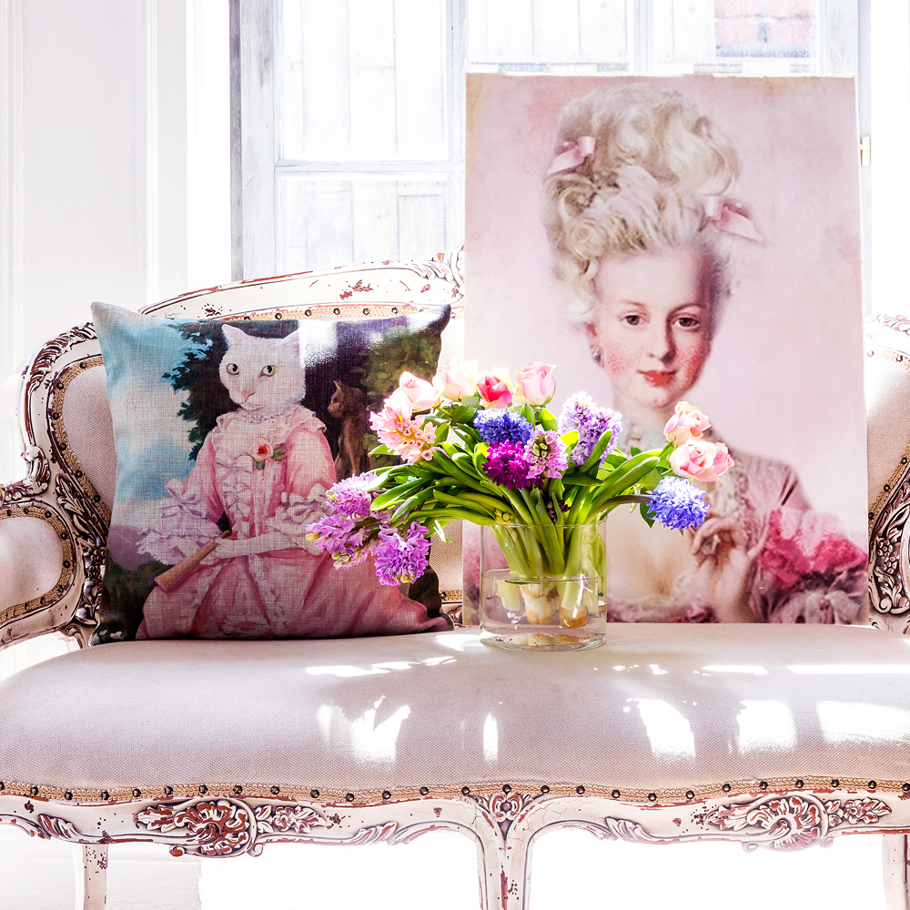 2719067 Арт-подушка «Музейный экспонат», версия 35 «Мария-Антуанетта в девичестве» Object Desire  - Вид №2