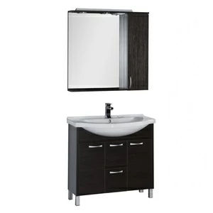 Комплект мебели Aquanet Донна 100 венге