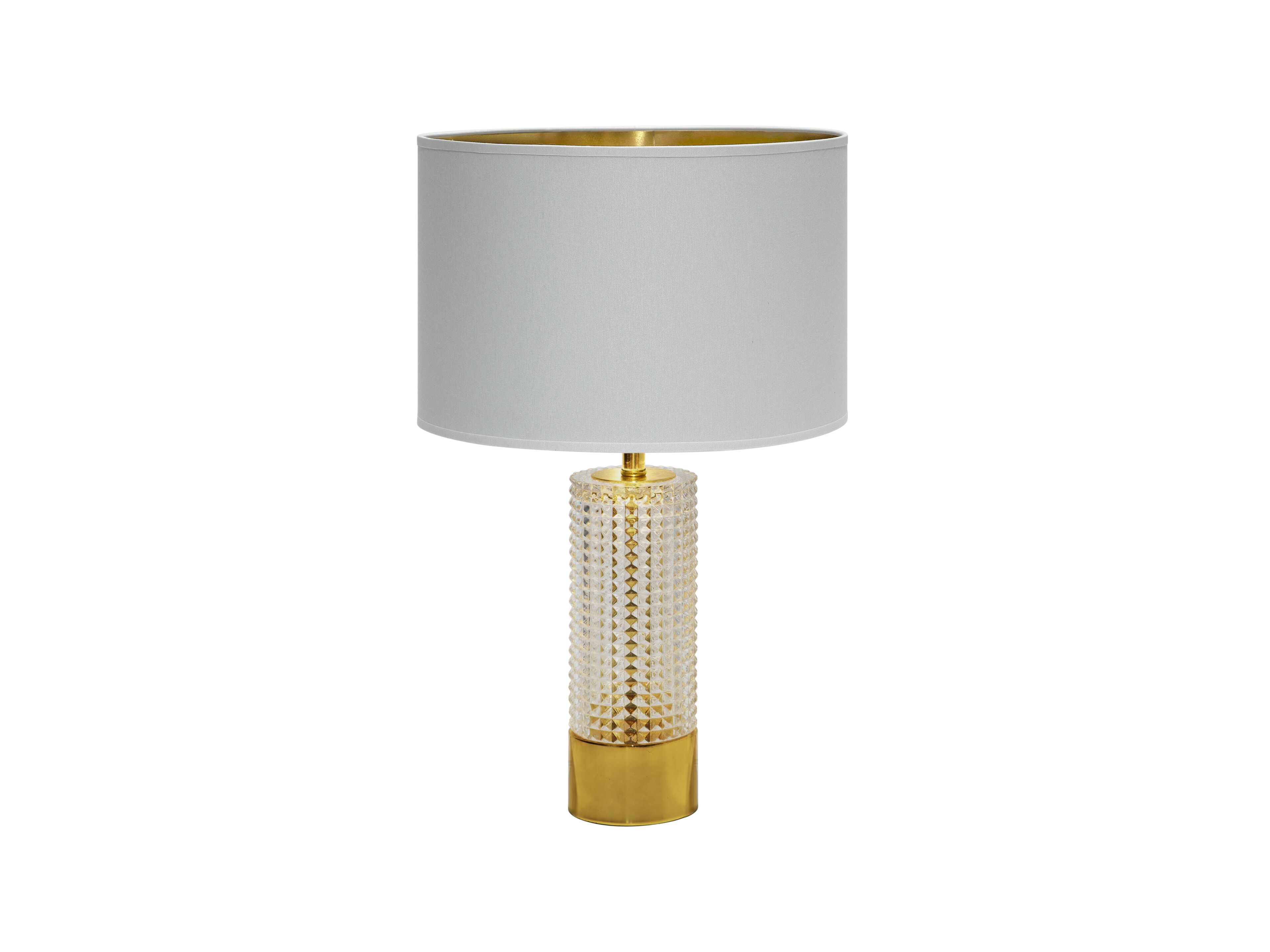 Настольная лампа из стекла и ткани K-Lighting ANDA ARCH-00143655