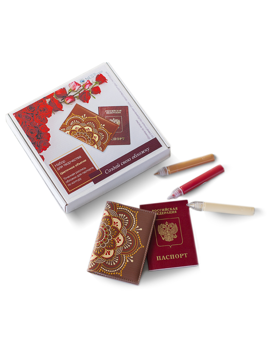 121601 Набор для творчества Цветочное объятие NESTbase 