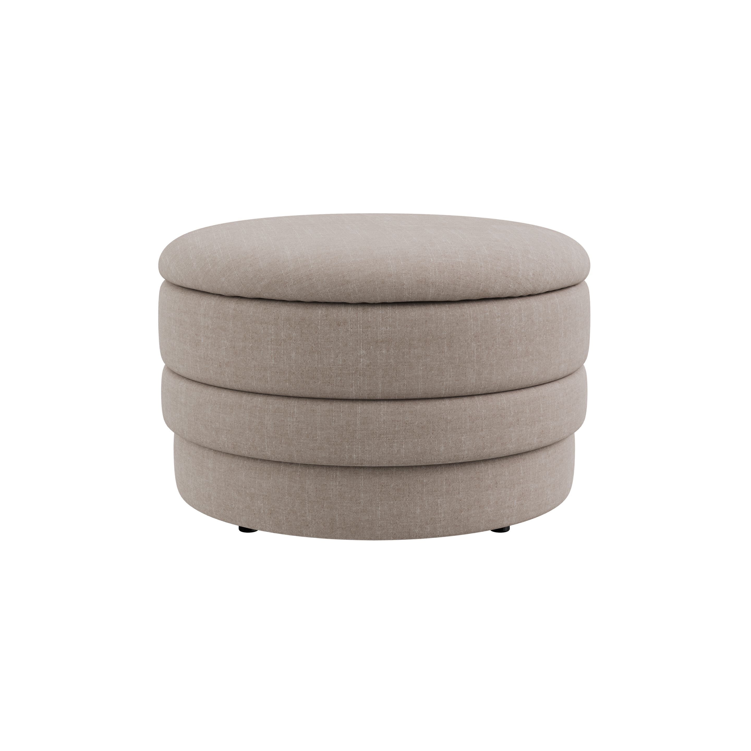 Круглый пуф из ткани DÔME DECO Awaken ARCH-00136666 - Вид №4