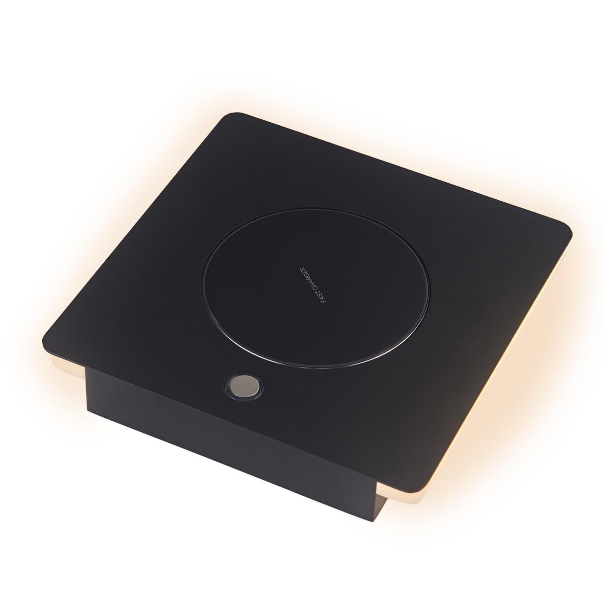 083617 Настольная лампа черная Mantra Zanzibar - Вид №1