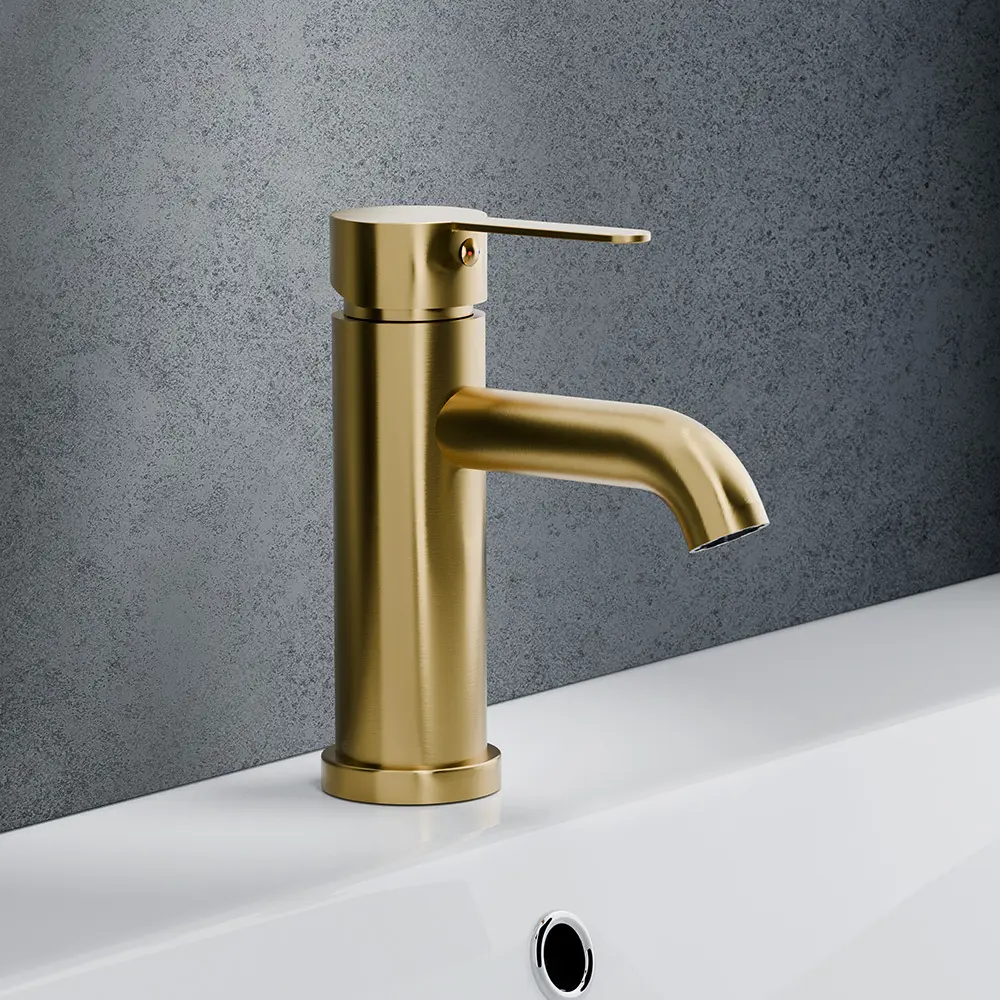 Смеситель Damixa Rowan для раковины в бронзовом исполнении 89346541 STLM-0981255 - Вид №1