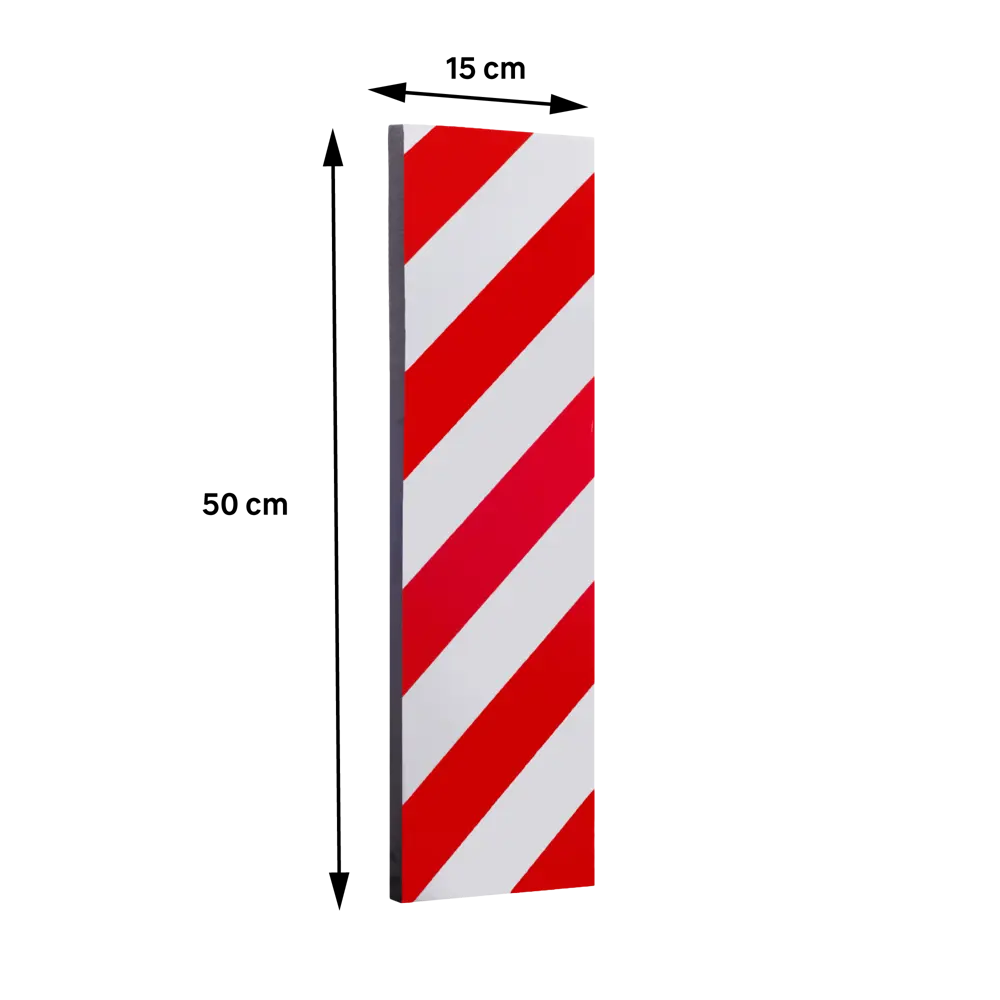 Демпфер для стен 50x15 см, пластик, цвет красный/белый 82190170 STLM-2025011 STANDERS  - Вид №5