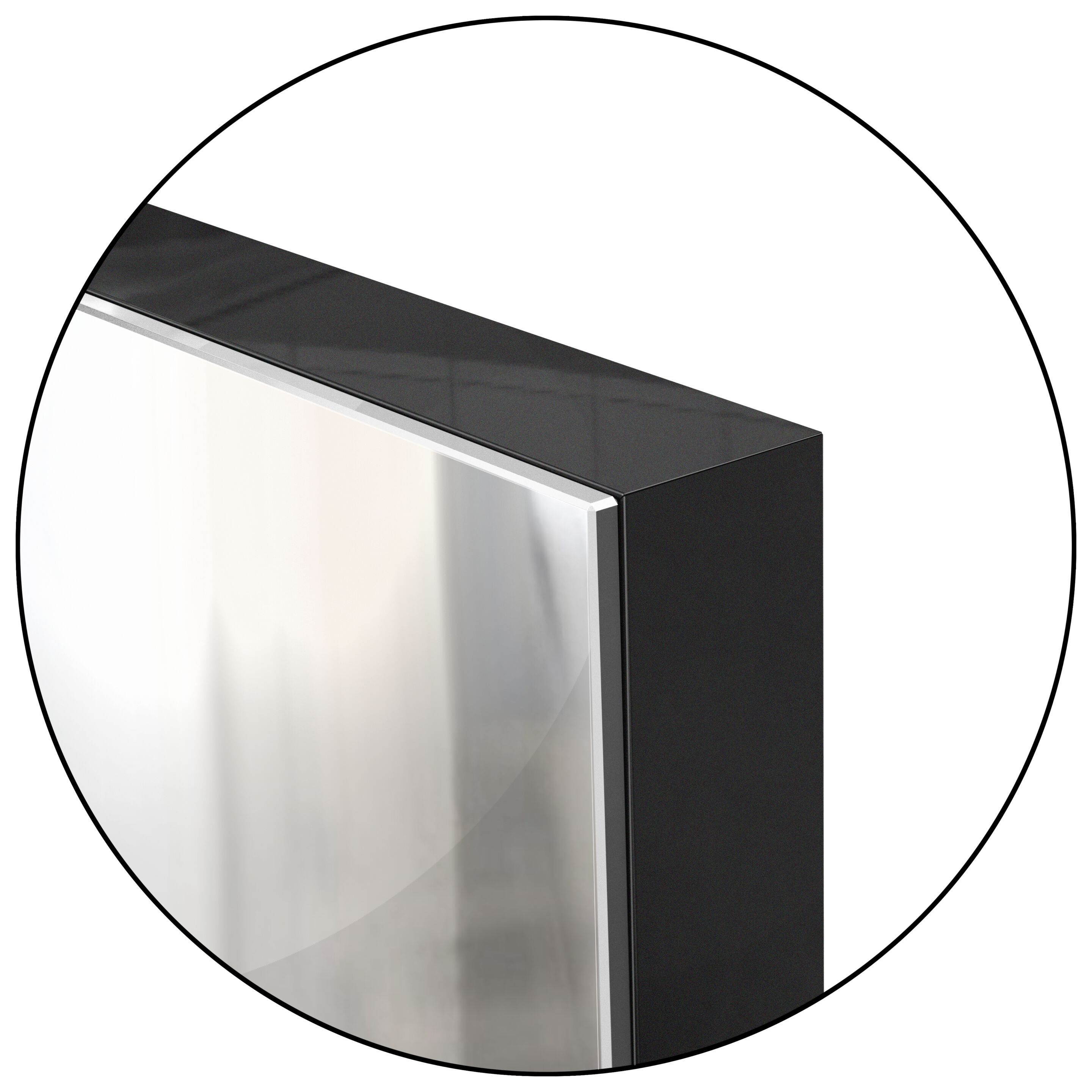 Прямоугольное настенное зеркало со встроенным отсеком для телевизора NEOD Neptune ARCH-00123057 - Вид №14