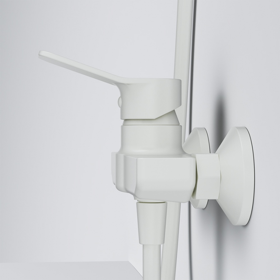 F85A20033 смеситель для душа белый шт. AM.PM X-Joy  - Вид №4