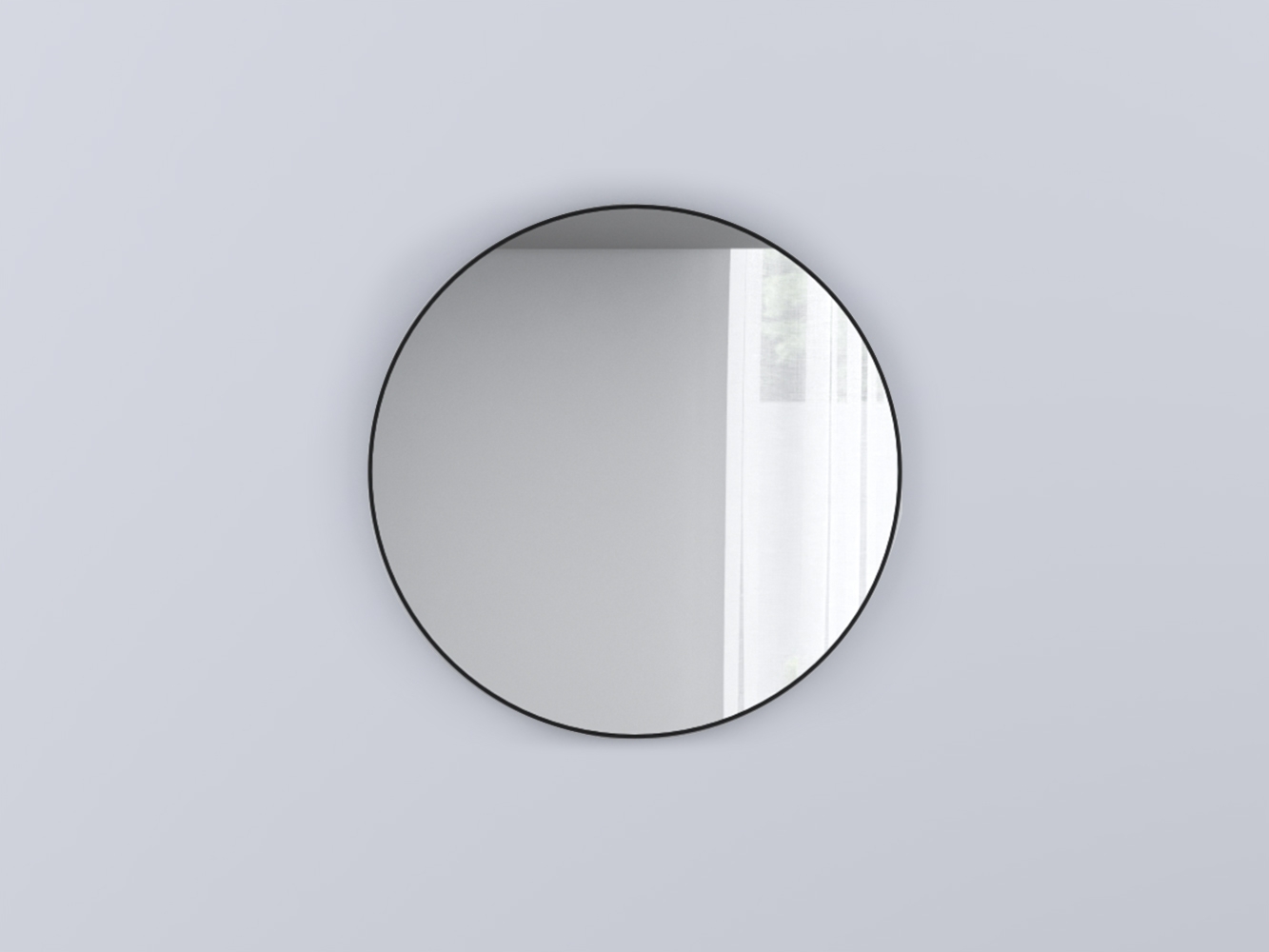 CASPT-NM Зеркало круглое с крашенной рамой 120 cielo I Catini Ceramica Cielo