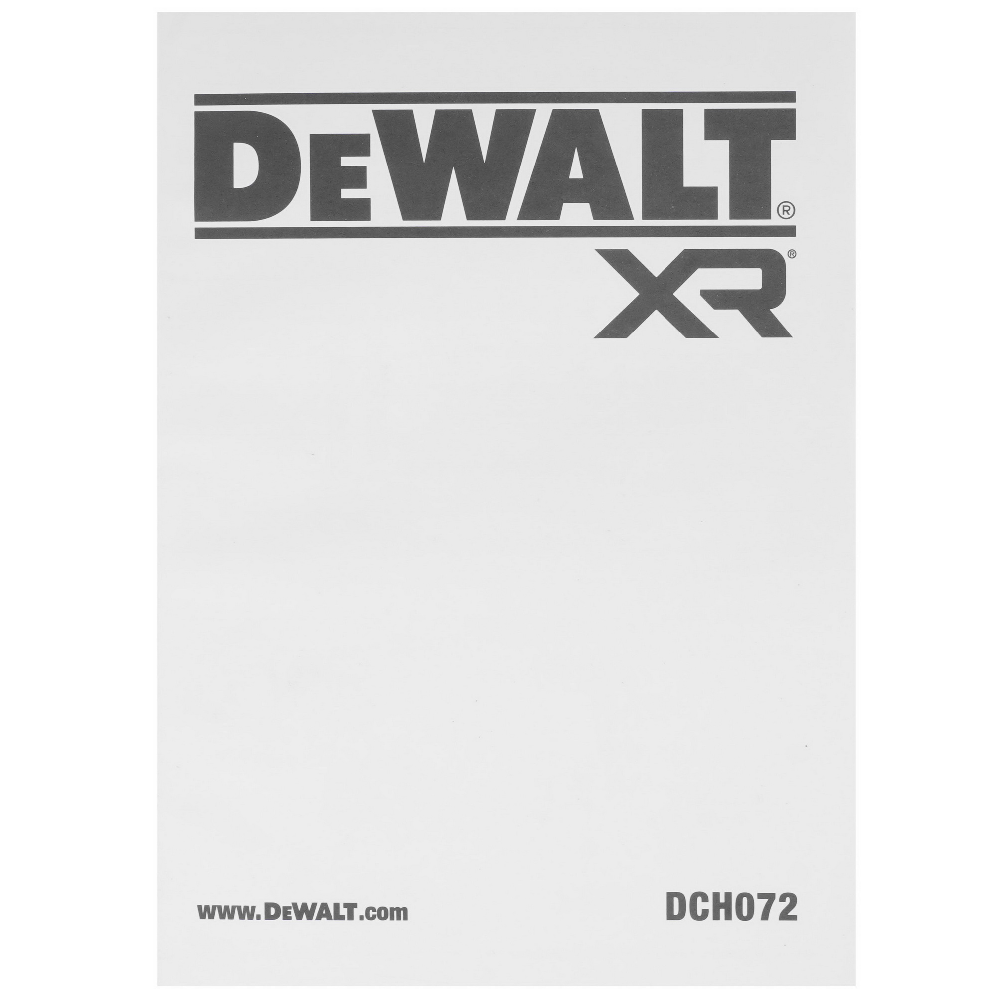 Перфоратор DeWalt DCH072N XR 10.8/12V , Без ЗУ, Без АКБ 5437906 STDN-0103858 - Вид №5