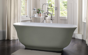 AMT-N-GR-NO Ванна отдельностоящая Victoria + Albert Amiata Light Grey