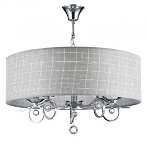 Подвесная люстра Freya Bertrand FR5906-PL-05C-CH FREYA BERTRAND 186722 Серый
