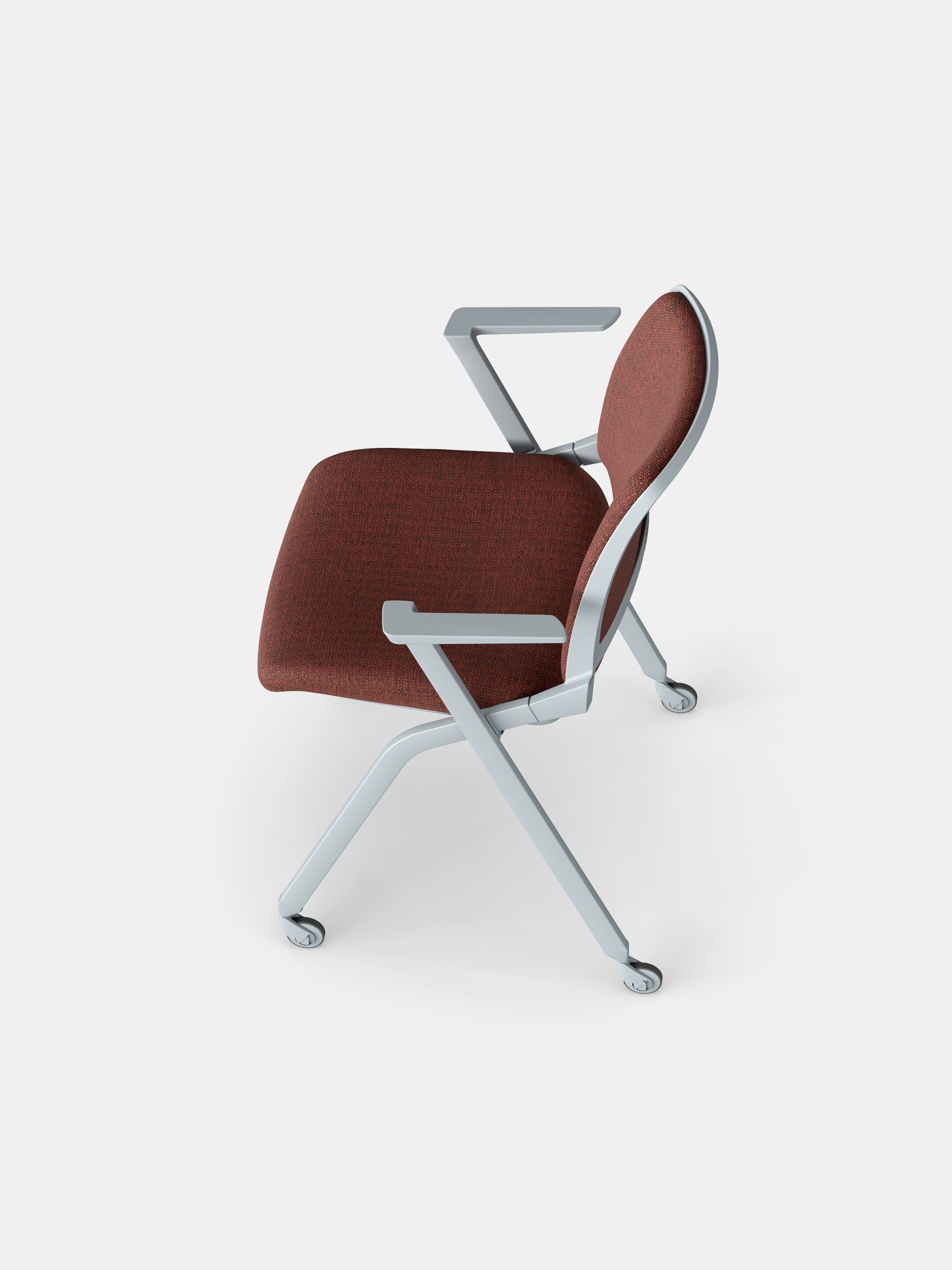 Штабелируемый стул для конференций с колесами IBEBI Oplà ARCH-00036054 - Вид №3