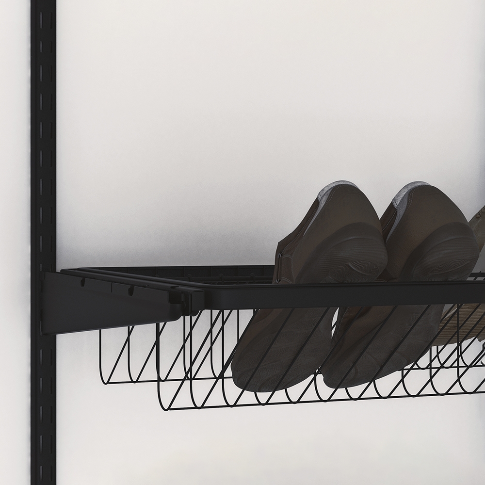 Выдвижная обувница , 410x555 мм, черный LJPS0363 Public Steel Россия  - Вид №1