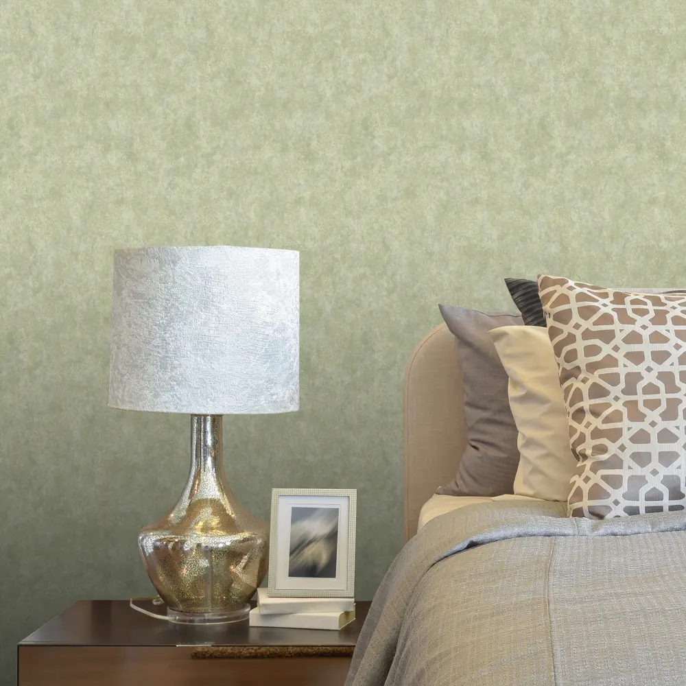 Обои флизелиновые Euro Decor Barocco зеленые 1.06 м 3701-6 81961371 STLM-2112942 - Вид №3