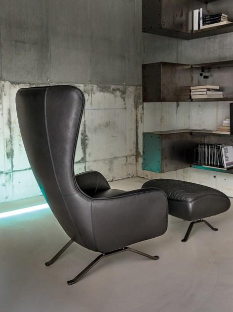 Arketipo Кожаное кресло с высокой спинкой sun-id-1430222 - Вид №2