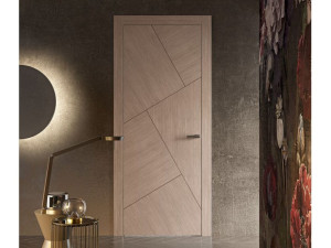 Распашная дверь из шпона